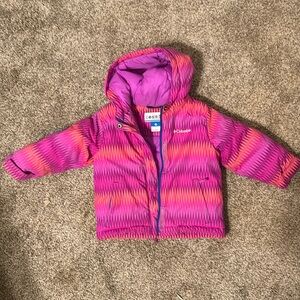 Columbia girls size 2T ski jacket. Good condition